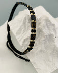 14k gold 2mm beads with 2mm and 5mm new model beads bracelet N-W1