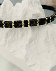 14k gold 2mm beads with 2mm and 5mm new model beads bracelet N-W1