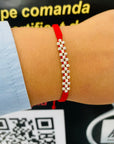 925 sterling silver 2.5mm with string Bracelet 9-02